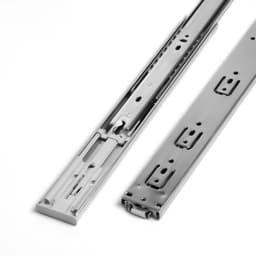 Шариковые направляющие ТУНДРА, система Push to Open 4512, L=350 мм, H=45 мм, 2 шт.