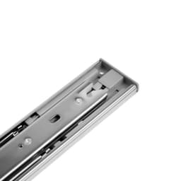 Шариковые направляющие ТУНДРА, система Push to Open 4512, L=350 мм, H=45 мм, 2 шт.