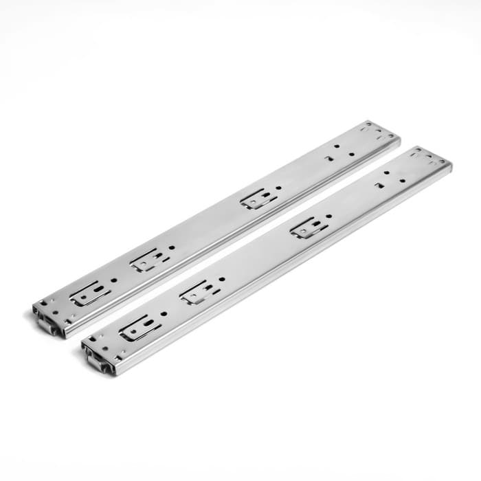 Шариковые направляющие ТУНДРА, система Push to Open 4512, L=400 мм, H=45 мм, 2 шт.