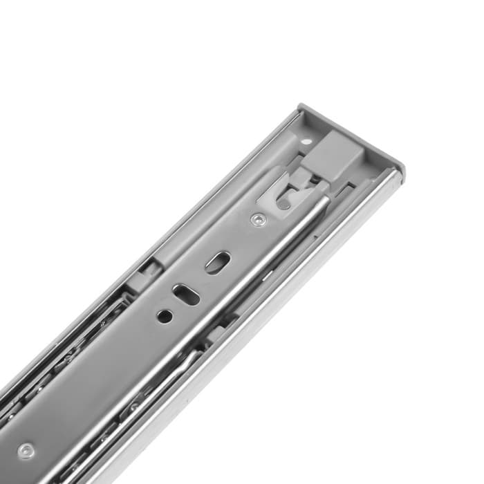 Шариковые направляющие ТУНДРА, система Push to Open 4512, L=400 мм, H=45 мм, 2 шт.