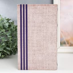 Шкатулка книга - сейф «Якорь», дерево и искусственная кожа, с замком, 21×13×5 см