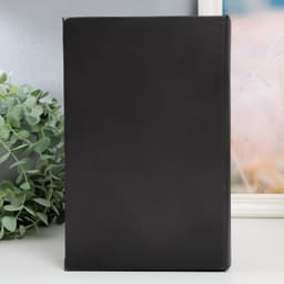 Шкатулка книга - сейф «Геометрия», дерево, искусственная кожа, зеркало 24×16×5 см