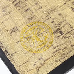 Шкатулка книга - сейф «Геометрия», дерево, искусственная кожа, зеркало 24×16×5 см