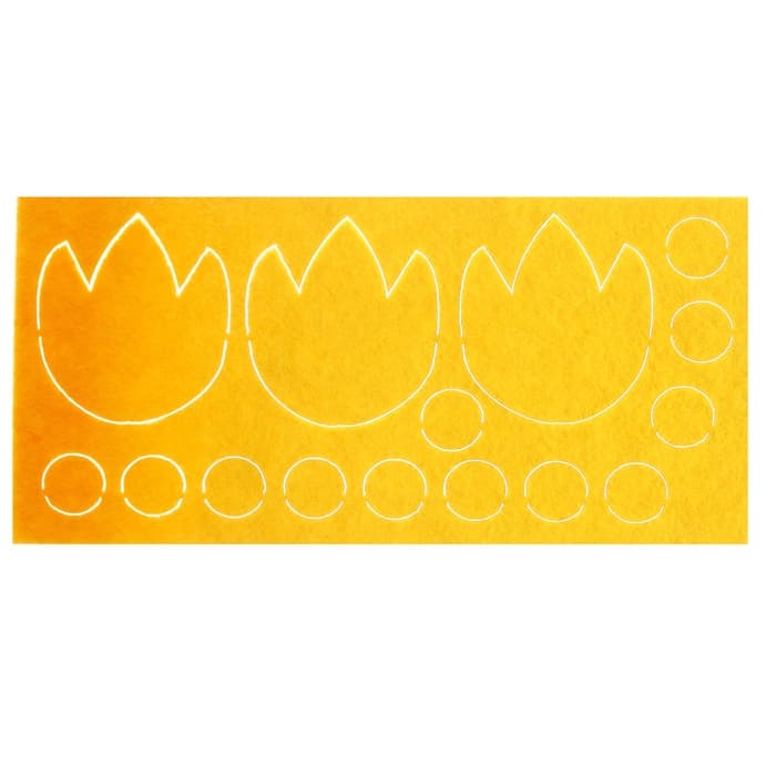 Набор для творчества. Открытки из фетра «Цветы»