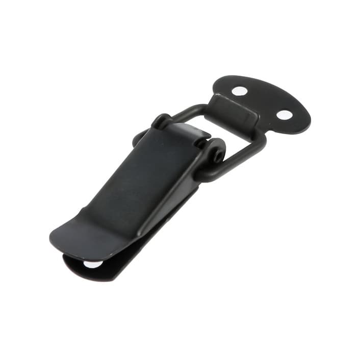 Замок-защелка на ящик, 4.5 см, железный, черный,10 шт.