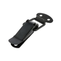 Замок-защелка на ящик, 4.5 см, железный, черный,10 шт.