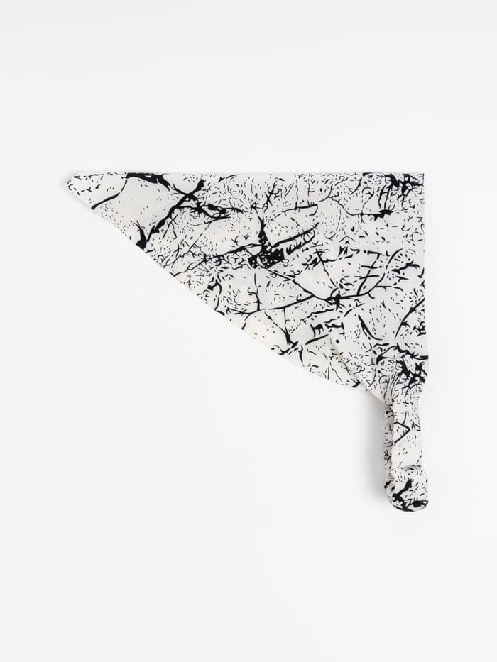 Косынка для девочки MINAKU «Узор», белая, размер 50