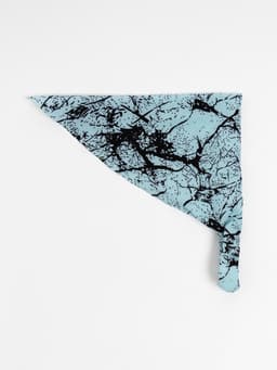 Косынка для девочки MINAKU «Узор», голубая, размер 50