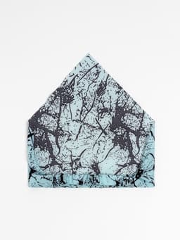 Косынка для девочки MINAKU «Узор», голубая, размер 50