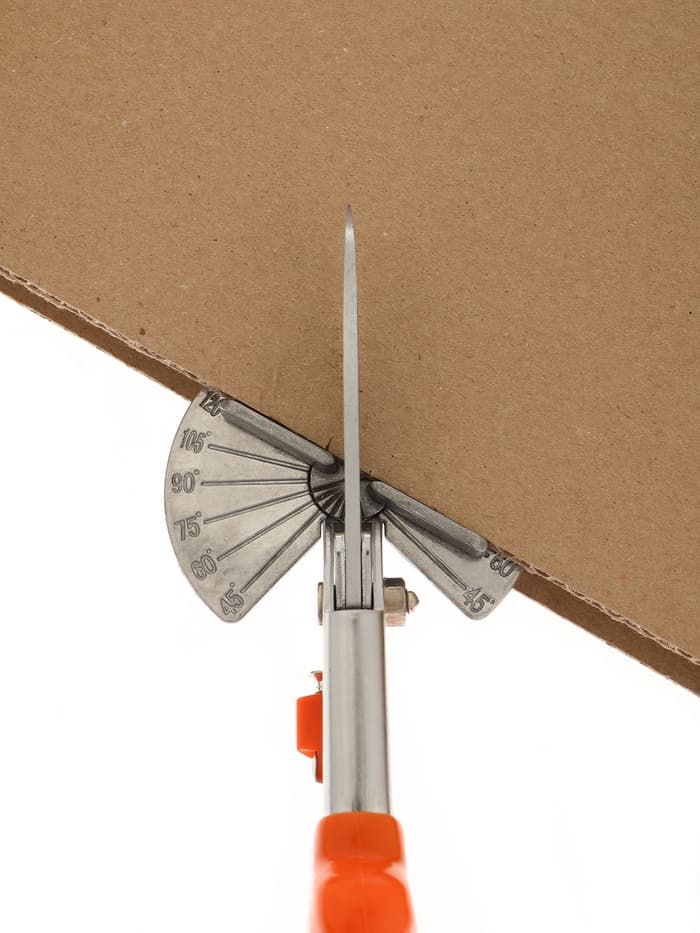 Ножницы универсальные ТУНДРА, SK5, по пластику, резине, дереву, металлу, 45 - 135°, 220 мм