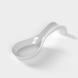 Подставка под ложку Добрушский завод «Белье», 20 см, фарфор, белая