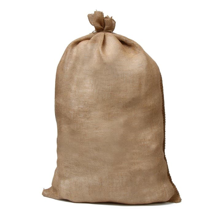 Мешок джутовый, 74×114 см, плотность 32×32 нитей, без завязок, Greengo