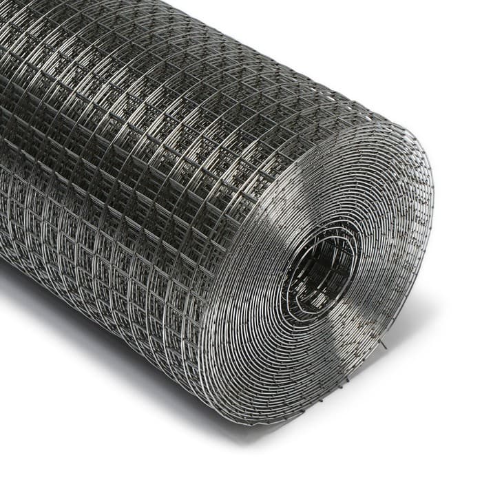 Сетка оцинкованная, сварная, 10×1 м, ячейка 12.5×12.5 мм, d=1 мм, Greengo