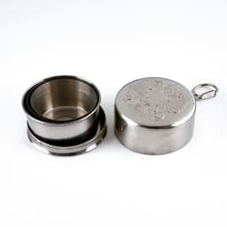 Складной стакан с карабином «Герб РФ», 150 мл