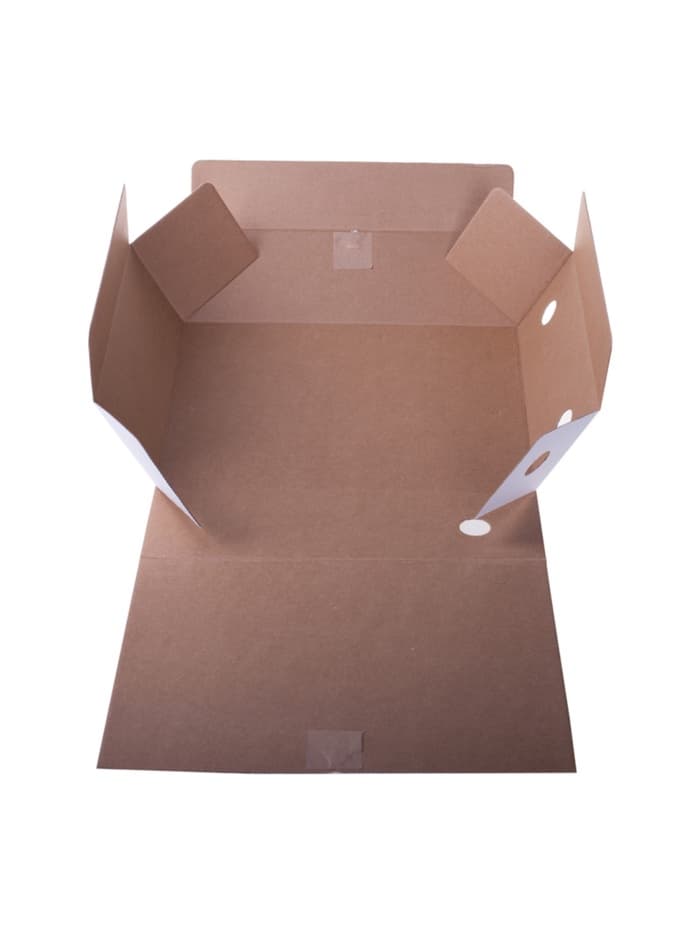 Папка архивная с завязками Calligrata, микрогофрокартон, 100 мм, до 900 л, белая