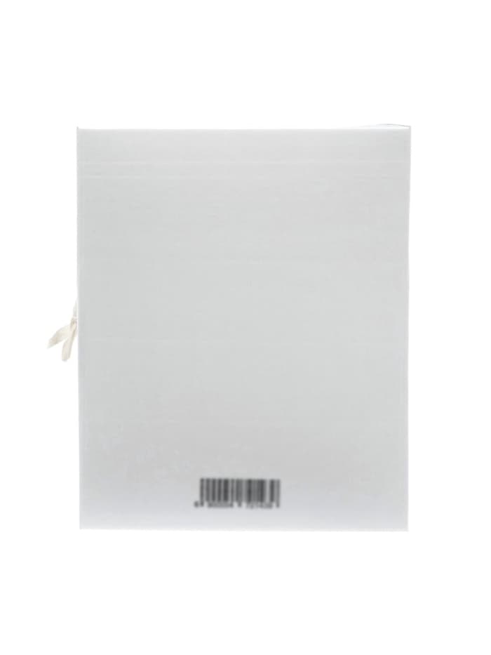 Папка архивная с завязками Calligrata, микрогофрокартон, 100 мм, до 900 л, белая