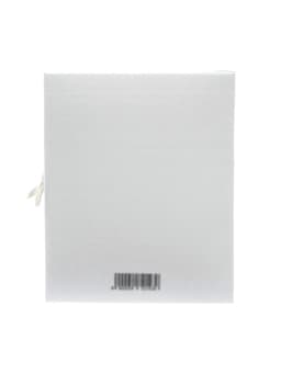 Папка архивная с завязками Calligrata, микрогофрокартон, 100 мм, до 900 л, белая