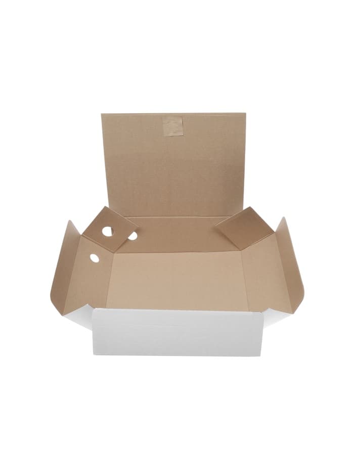 Папка архивная с завязками Calligrata, микрогофрокартон, 100 мм, до 900 л, белая