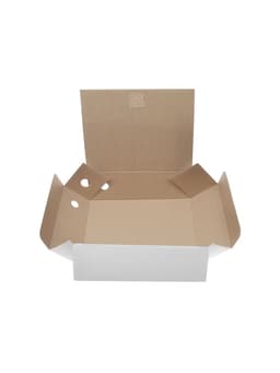 Папка архивная с завязками Calligrata, микрогофрокартон, 100 мм, до 900 л, белая