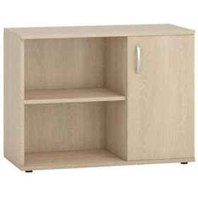 Тумба, 1 дверь, 864×390×650 мм, цвет дуб сонома