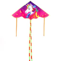Воздушный змей Funny toys «Единорог» с леской