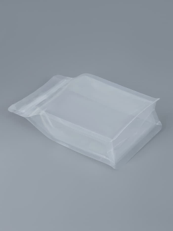 Пакет Zip-lock ПП, с плоским дном, прозрачный, 12×22 см