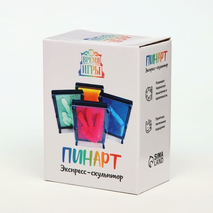 Игрушка антистресс PinART, экспресс скульптор 3D, 9.5×12.5 см