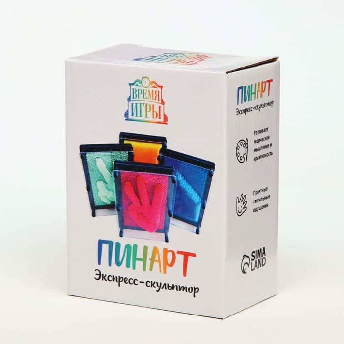 Игрушка антистресс PinART, экспресс скульптор 3D, 9.5×12.5 см