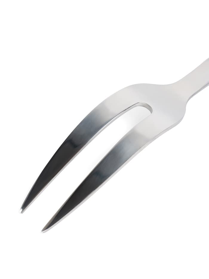 Вилка для мяса 37 см, 7×3.5 см, с деревянной ручкой