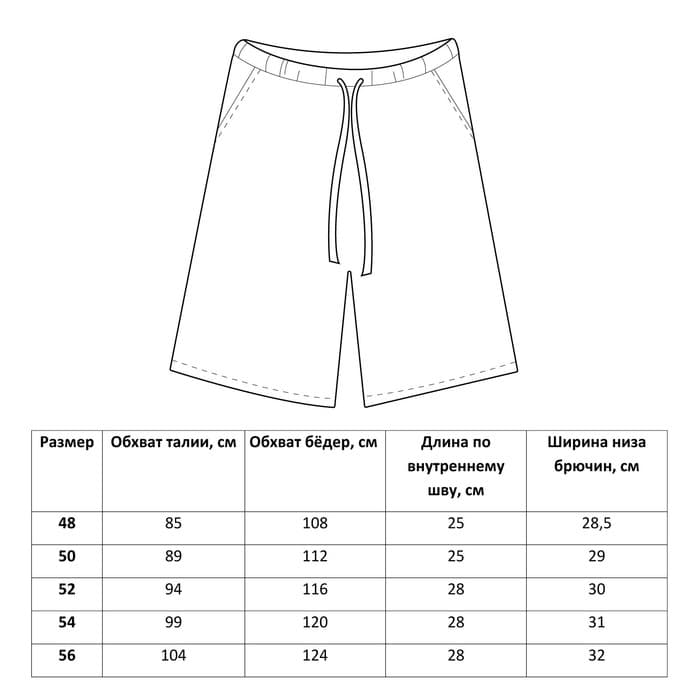 Шорты мужские MINAKU: Casual collection MAN, размер 46, цвет графит меланж