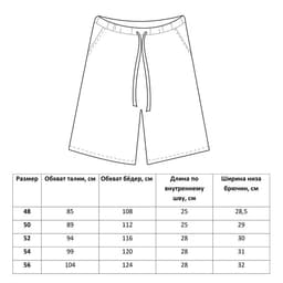 Шорты мужские MINAKU: Casual collection MAN, размер 46, цвет графит меланж