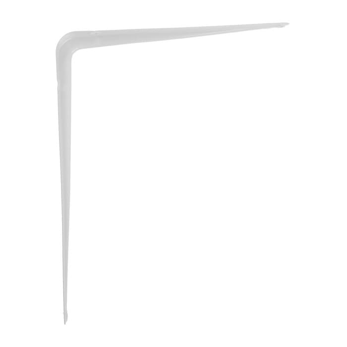 Кронштейн, 250×200×0.9 мм, металл, белый