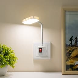 Бра в розетку «Берд» LED 7 Вт белый 1.5×12×21 см