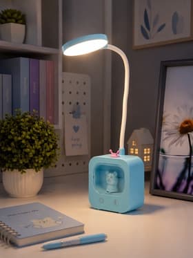 Лампа настольная RISALUX «Мишка», светодиодная, 5 Вт, USB, АКБ, МИКС, 5×10×43 см