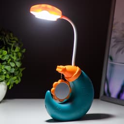 Настольная лампа «Луна» LED 2 Вт USB АКБ МИКС 5×11.5×29 см RISALUX