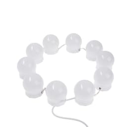 Комплект светильников для подсветки зеркала, 10 шт., контроллер, от USB, 3000 - 6500К, 3 режима свечения