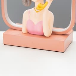 Настольная лампа «Девушка с телефоном» LED 15 Вт коричневый 24×10×34 см RISALUX