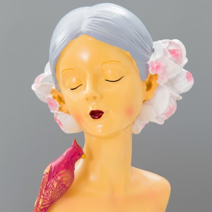 Настольная лампа «Девушка» LED 15 Вт коричневый 24×10×34 см RISALUX