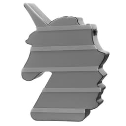 Фигурка светящаяся RISALUX «Единорог», LED-ночник, английский алфавит, цифры, от батареек/USB, 27.5×20×5 см