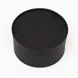 Подарочная коробка круглая, завальцованная без окна, 18×10 см