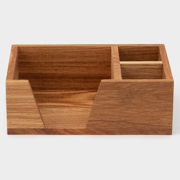 Подставка - салфетница деревянная Adelica, 21.5×15×7.5 см, дуб