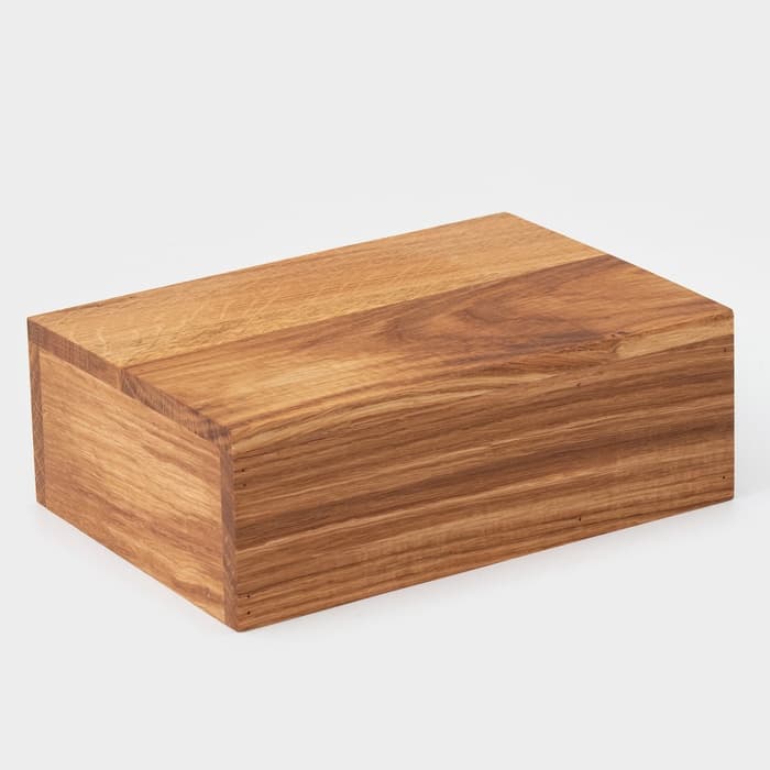 Подставка - салфетница деревянная Adelica, 21.5×15×7.5 см, дуб