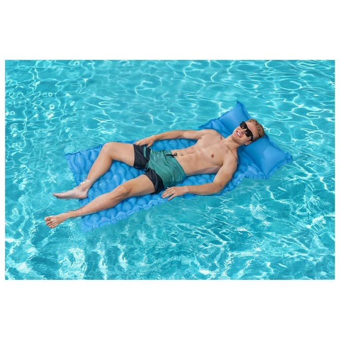 Матрас для плавания, 213×86 см, цвет МИКС, 44020