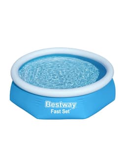 Бассейн надувной Bestway Fast Set 57448/57494, 244×61 см, круглый