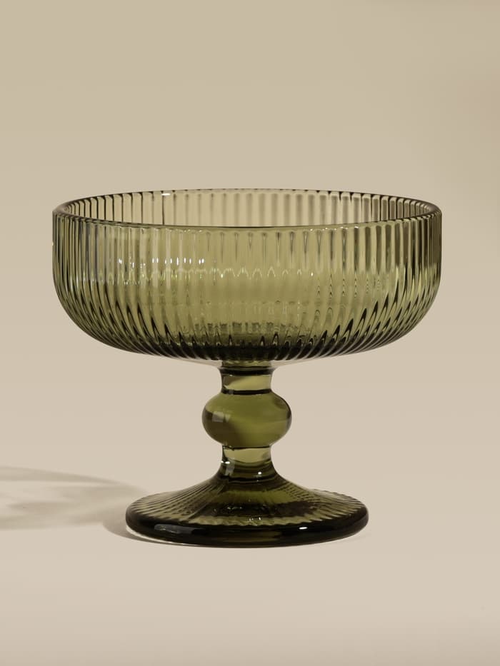 Креманка SL Home «Модерн», 300 мл, 12×10 см, стекло, оттенок МИКС