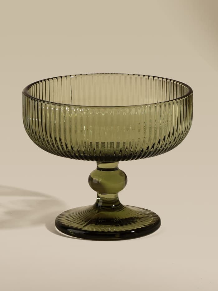 Креманка SL Home «Модерн», 300 мл, 12×10 см, стекло, оттенок МИКС