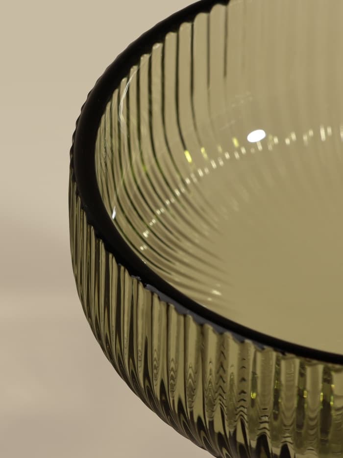 Креманка SL Home «Модерн», 300 мл, 12×10 см, стекло, оттенок МИКС