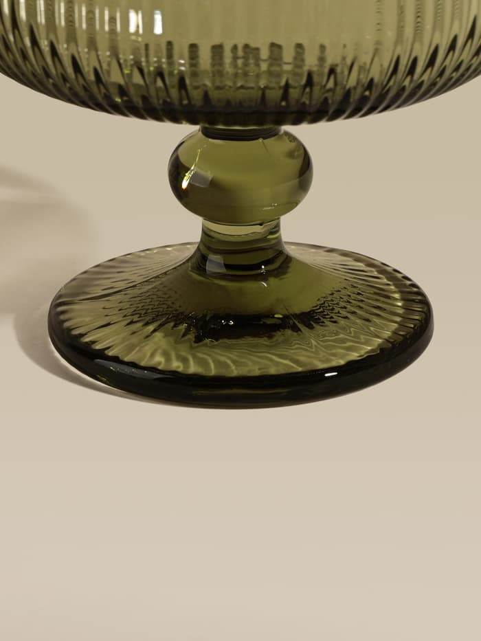 Креманка SL Home «Модерн», 300 мл, 12×10 см, стекло, оттенок МИКС