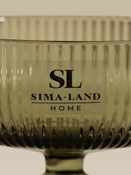 Креманка SL Home «Модерн», 300 мл, 12×10 см, стекло, оттенок МИКС