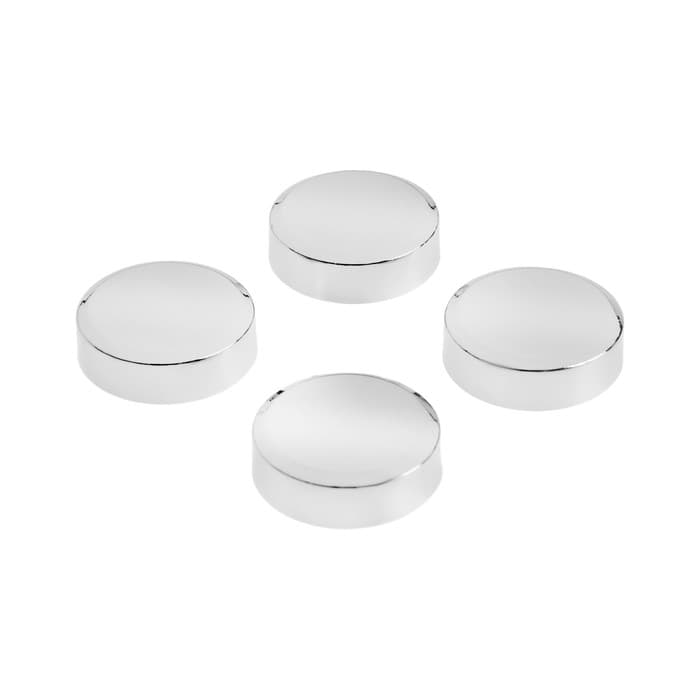 Зеркалодержатель (арт.1189), d=25 мм, без сверления, цвет хром, 4 шт.